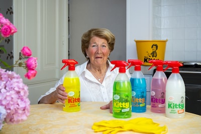 Weduwe van Jumbo-oprichter Karel krijgt een eigen schoonmaaklijn