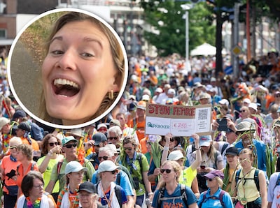 Als kind ziek gemaakt door haar moeder - nu loopt Estée na veel tranen toch Vierdaagse (die ze eigenlijk al uit haar hoofd had gezet)