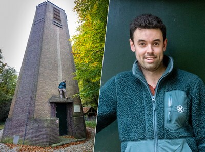 Bernard zag meteen mogelijkheden in watertoren Berg en Dal: ‘Deze móét ik hebben!’