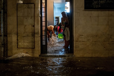 Storm Adam zorgt voor noodweer in oosten van Spanje en Mallorca: ‘90 liter neerslag per uur’