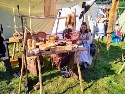 Vikingmarkt keert terug in Stadshaven van Wijk bij Duurstede