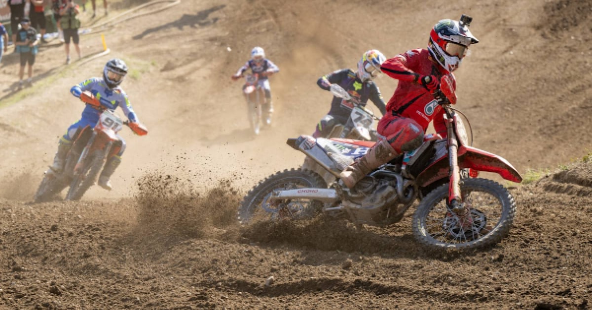 Jeffrey Herlings profiteert optimaal van afwezigheid concurrent en is na één manche al nieuwe WK-lei