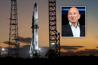 Raket van Jeff Bezos richting Mars met succes gelanceerd