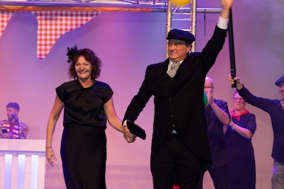 Henny en Ria Nabuurs nieuw boerenbruidspaar Mill