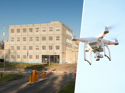 Als het drone-alarm afgaat snellen alle gevangenen terug naar hun cel; wat is er aan de hand?