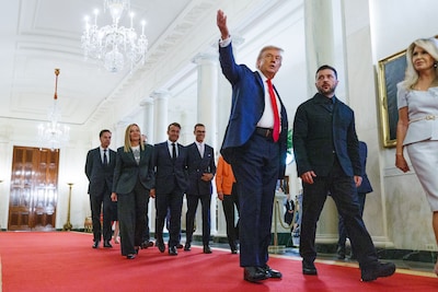 Vredesafspraken blijven uit, Trump werkt aan ontmoeting tussen Poetin en Zelensky