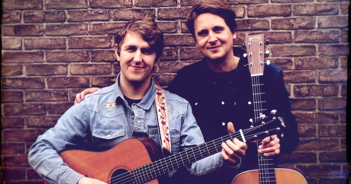 Bertolf en Maurice van Hoek spelen bluegrass in Thiemeloods