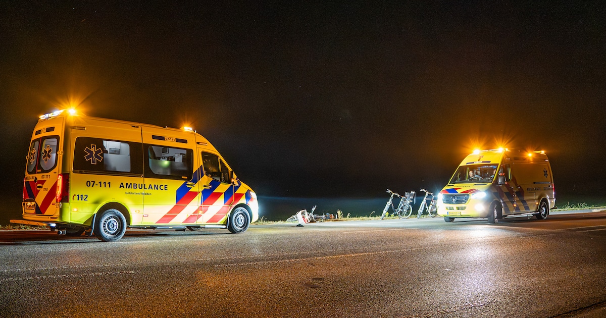 Fietser gewond na ongeluk aan de N317 in Ellecom