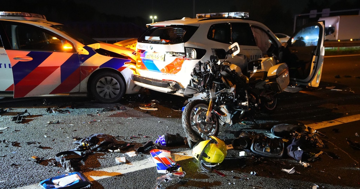 Ernstig ongeluk op A2: snelweg dicht, traumahelikopter uitgerukt.