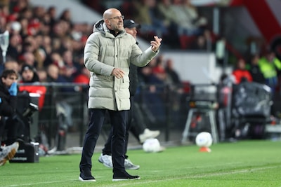 Peter Bosz kon met PSV moeilijk antwoord vinden op spel van NEC: ‘Ze schoten iedere bal naar voren’