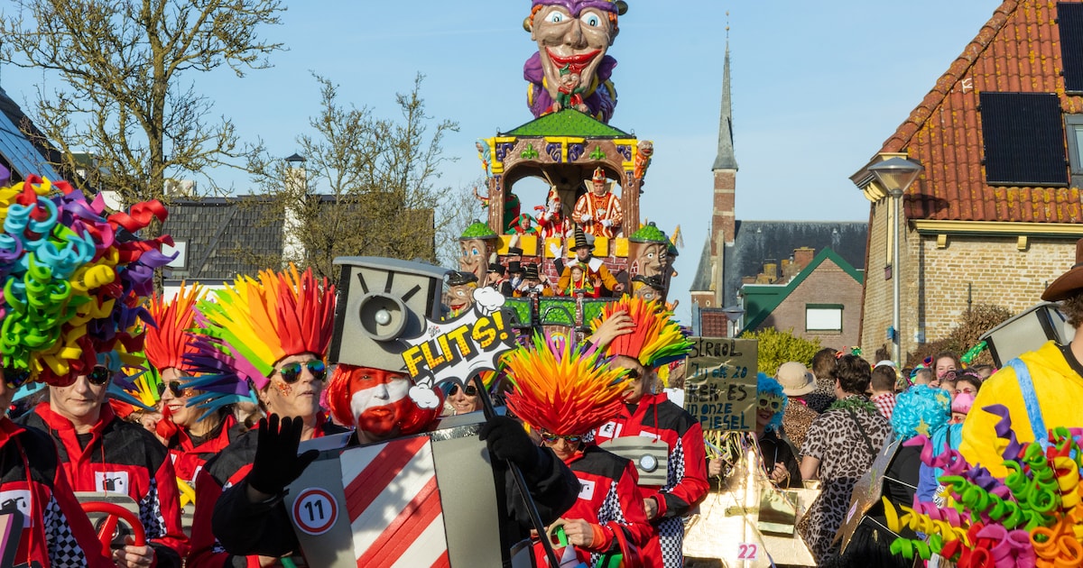 In dit dorp is speciaal een weg aangelegd voor de optocht tijdens carnaval: ‘Dat vinden we hier heel