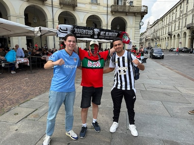LIVE Juventus-NEC | Het wordt steeds drukker op Piazza Vittorio Veneto • Supporters NEC zijn optimis