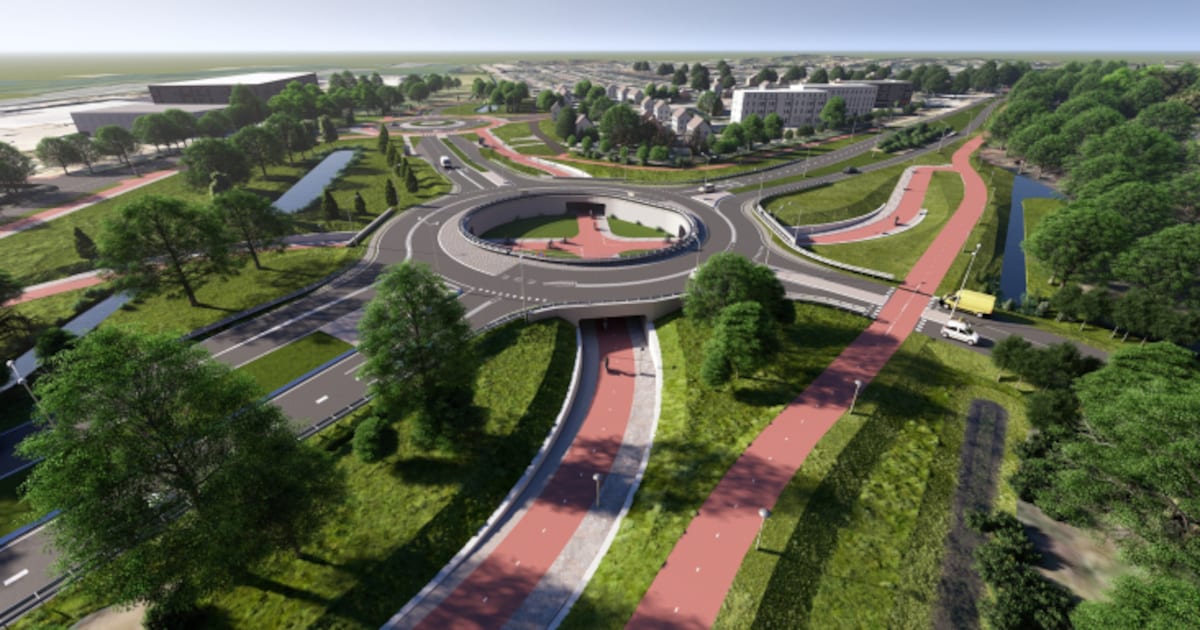 Provincie drukt opnieuw op pauzeknop: ombouw van Escherrotonde naar Berekuil uitgesteld