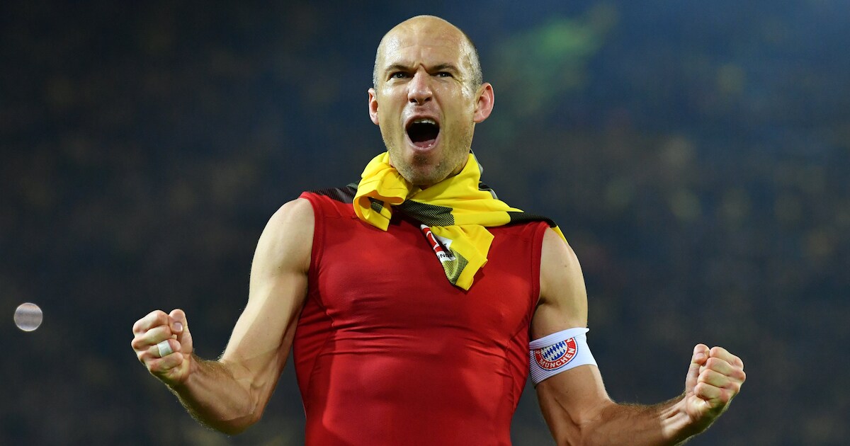 Robben passeert Lippens met historische goal tegen Dortmund | Sport ...