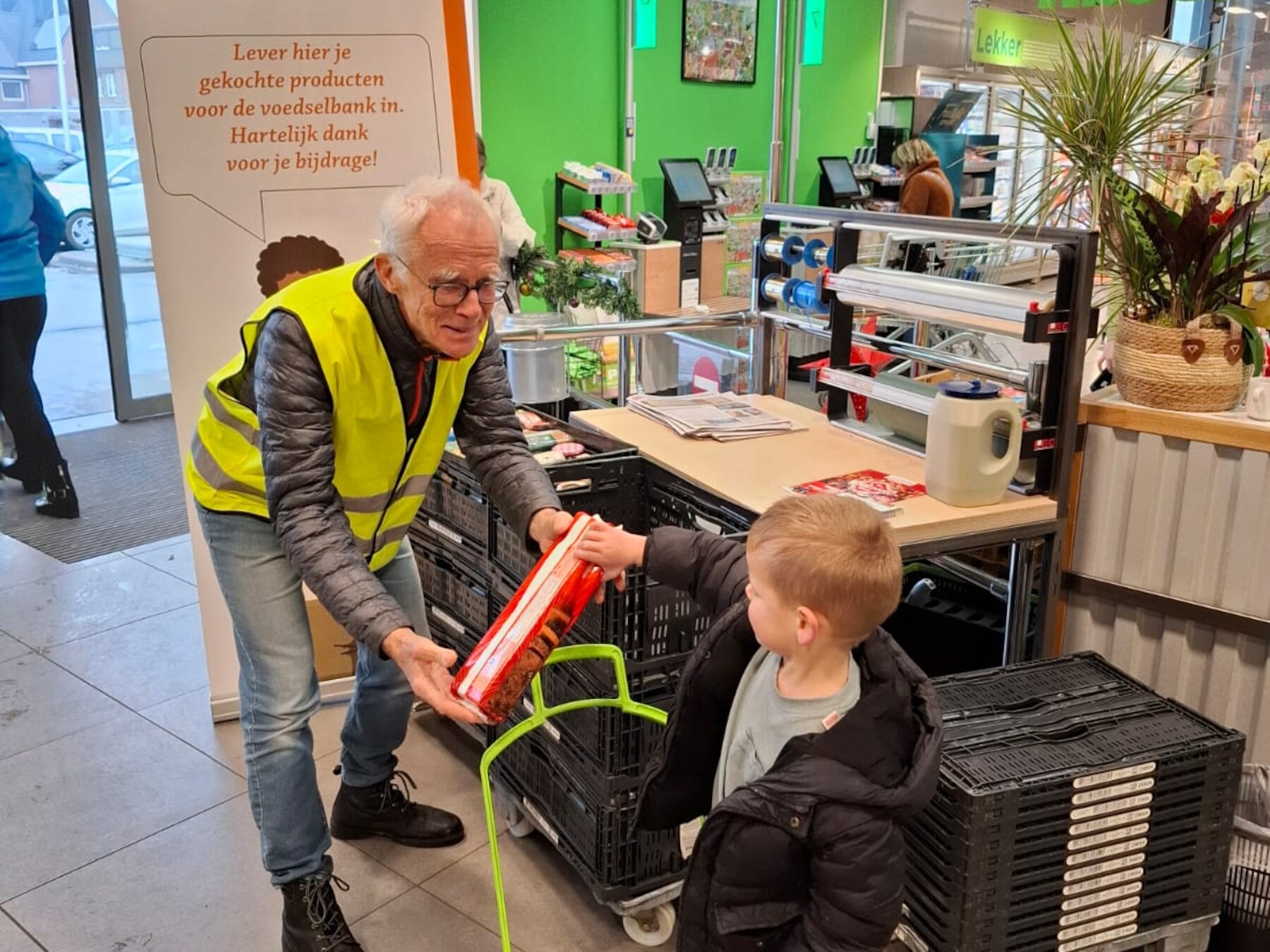 Inzamelingsactie voor de voedselbanken van Overbetuwe en Lingewaard