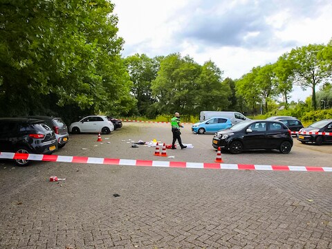 Been van slachtoffer schietpartij bij Burger King geamputeerd, schutter op beeld