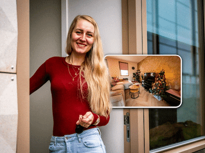 Zodra Anne de sleutel van haar nieuwe koopwoning kreeg, zette ze de kerstboom op: ‘5 jaar naar gezocht’