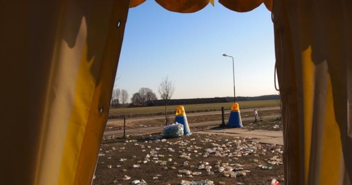 Vortums Veld, een dag na de Metworst