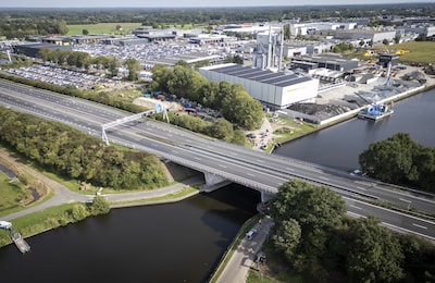 Hardenbergerbrug (A28) bij Nijkerk gaat uiterlijk donderdag 20.00 uur weer open