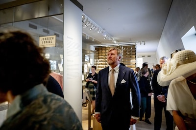 Koningspaar en Duitse bondspresident spreken in Ho