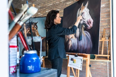 Mirelle Vegers opent atelier in Deest tijdens Landelijk Atelierweekend