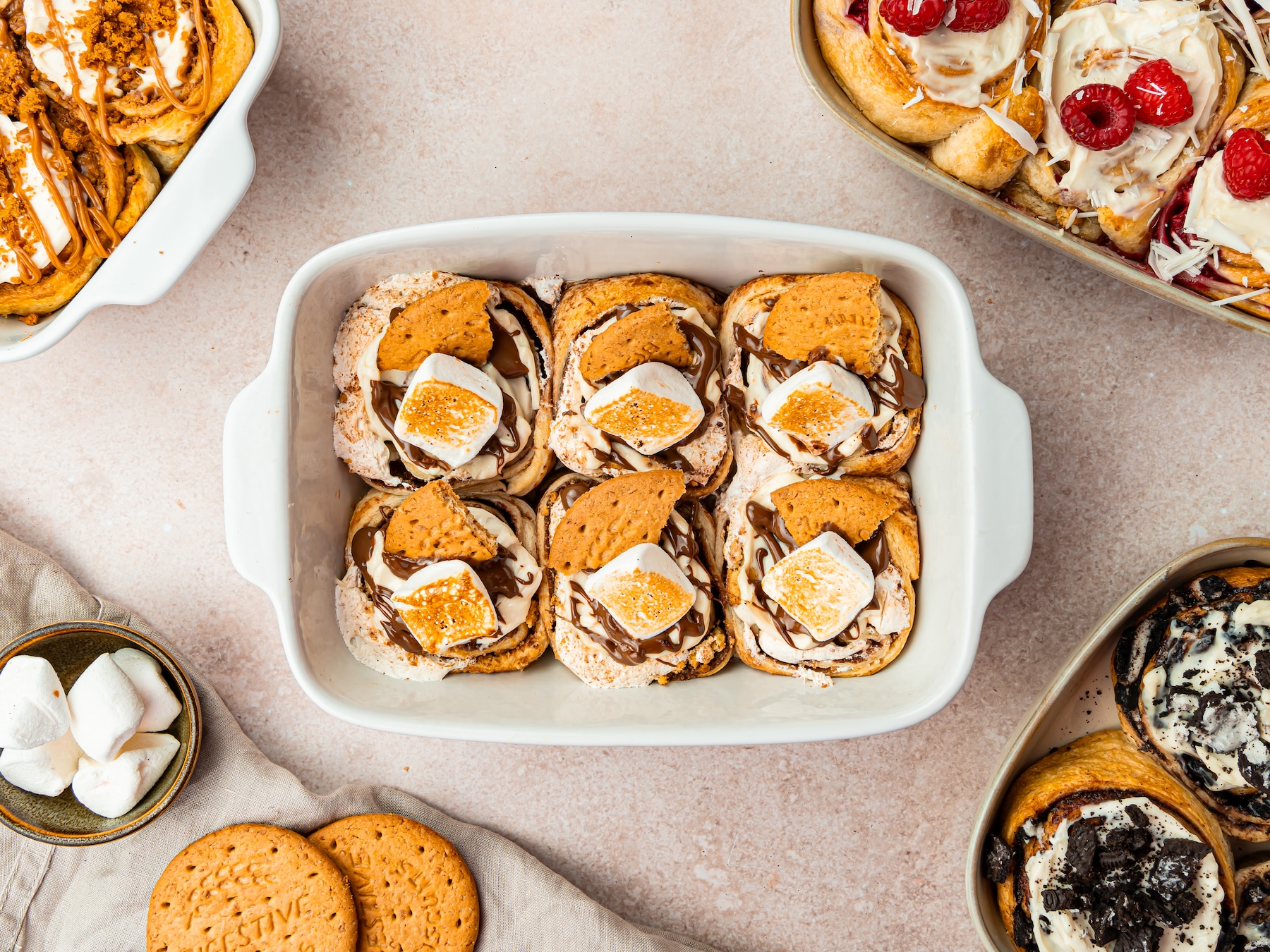 Wat Eten We Vandaag: S’mores rolls