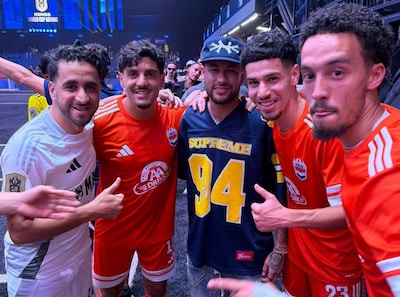 Secret cards, streamers en Neymar: Saïd beleeft nieuw voetbalavontuur in São Paulo