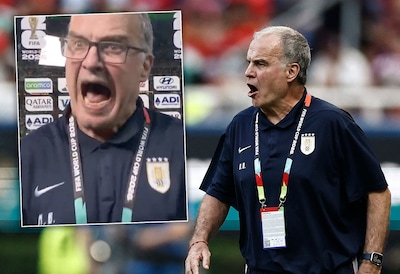 Coach Uruguay schreeuwt naar verslaggever en is snoeihard voor zichzelf: ‘Het was waardeloos’
