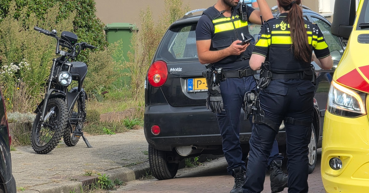 Fatbiker komt hard ten val en raakt gewond in Wageningen, traumahelikopter opgeroepen