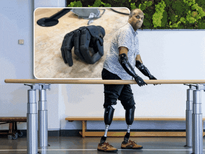 Edward raakte handen én voeten kwijt door horrorbacterie: ‘Jongeren vinden mijn robothanden heel vet’