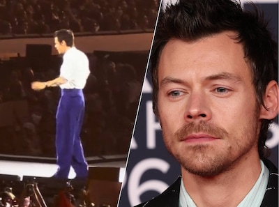 Harry Styles legt show in Arena stil voor fan die vooraan onwel wordt: ‘Hebben we hier water?’