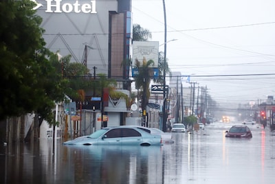 Doden door noodweer in Mexico, weerdienst waarschuwt voor overstromingen en aardverschuivingen