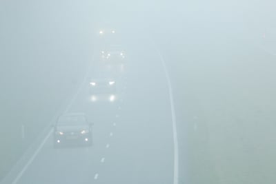 Code geel om dichte mist in delen van zuidwesten, zuiden en Utrecht