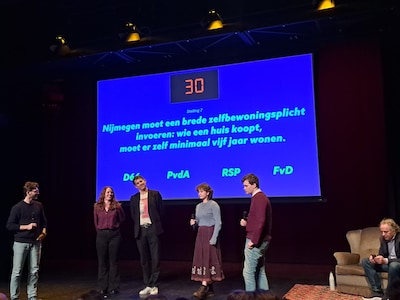 Voor het eerst in verkiezingstijd álle partijen van Nijmegen in debat: dit zijn de opvallendste punt