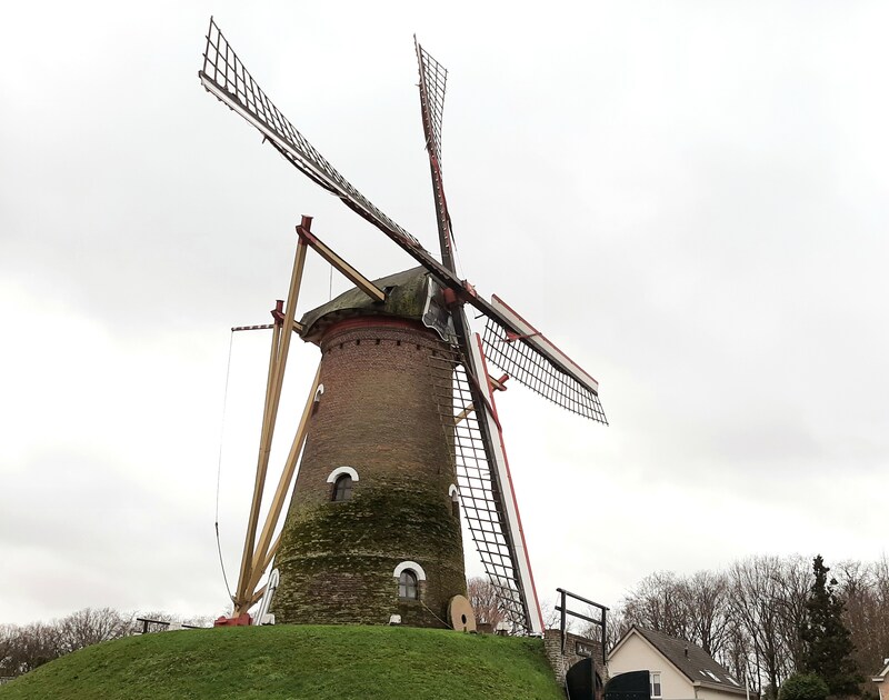 Een windmolen met zonnepanelen? Molen De Hoop is druk bezig met z’n ...