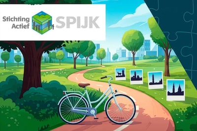 Puzzelfietstocht op Gelders Eiland