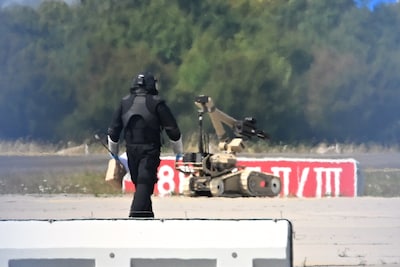 Gevonden drone op luchthaven Leipzig voorzien van explosief: ‘Zeer ernstig veiligheidsincident’