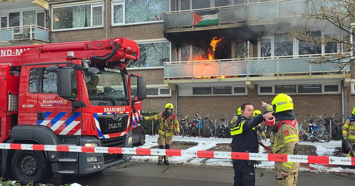 Minderjarige jongen aangehouden voor brand bij appartementencomplex, gooide mogelijk vuurwerk