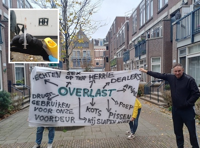 Bewoners stuiten op heroïnespuiten tijdens protest tegen drugsoverlast: ‘Dit is toch absurd!’