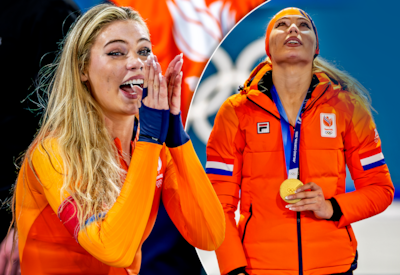 Jutta Leerdam zorgt voor sporthistorie van de buitencategorie: ‘Ik sta nog steeds te shaken op mijn benen’