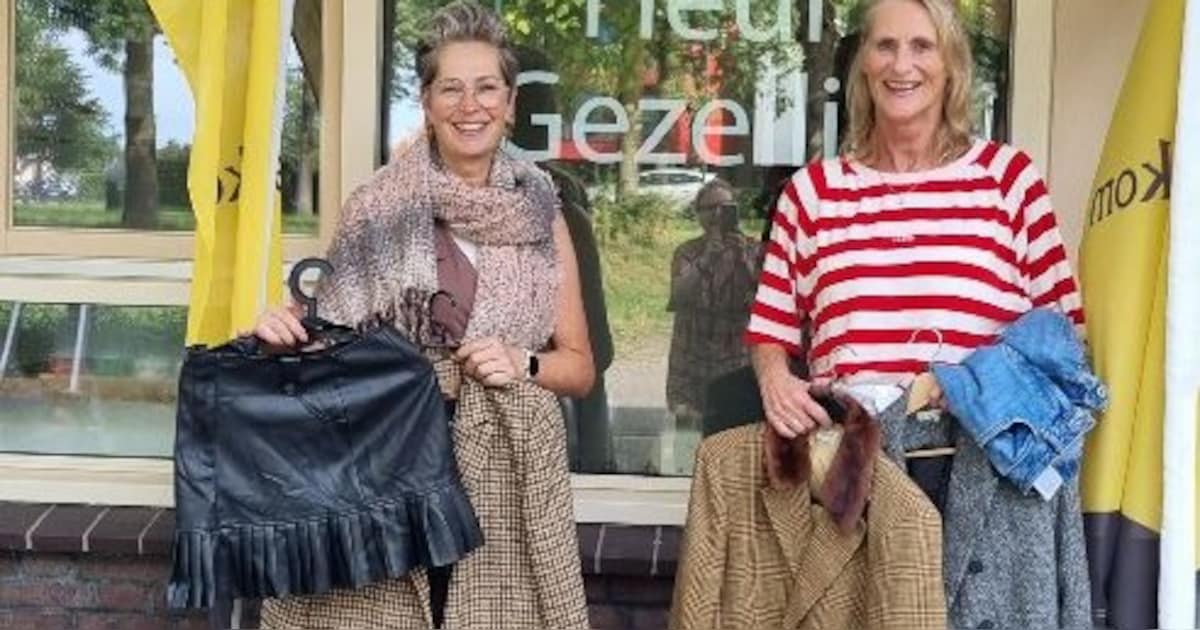 Kleding krijgt tweede kans in Wijk bij Duurstede: ‘Het belangrijkste is dat iedereen blij de deur ui