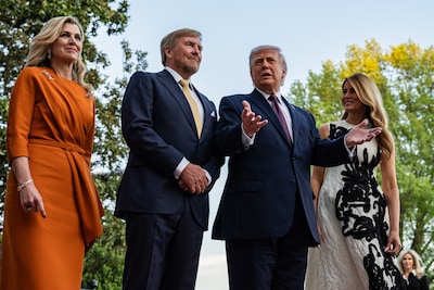 Dit was het veelbesproken diner van het koningspaar bij president Trump: ‘Alles is gezegd, maar: agree to disagree’