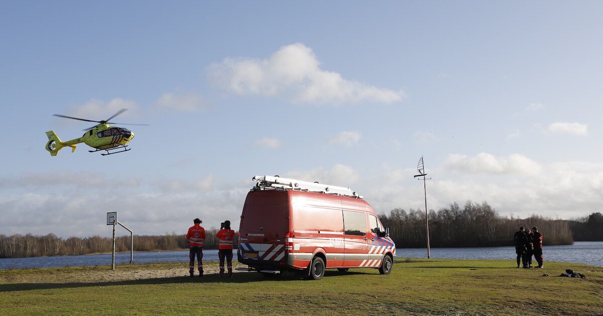 Hulpdiensten opgeroepen voor vermiste duikers in zwemplas, maar de opluchting is al snel groot