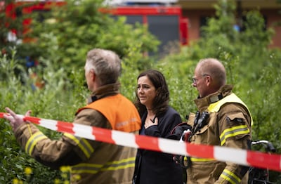 LIVE Explosie Amsterdam | Burgemeester Halsema bezoekt plek van ontploffing, eigenaar fitnessstudio heeft camerabeelden