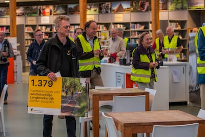 Fietsersbond voert actie voor veiliger Langbroekerdijk bij Driebergen én stelt deadline