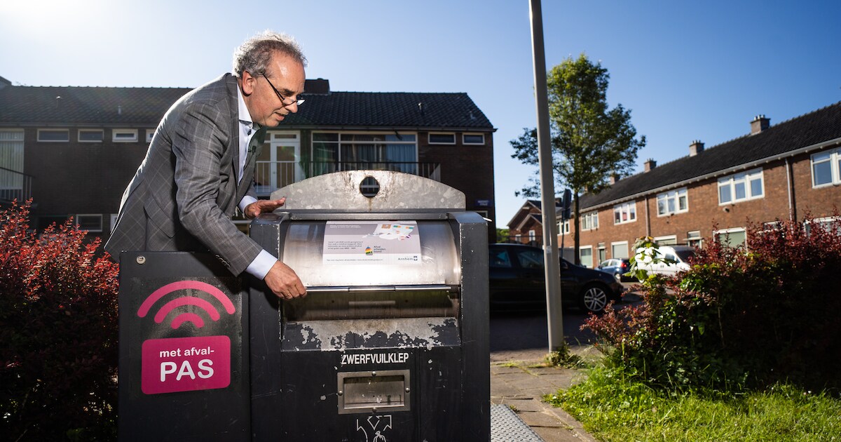 Arnhemse containers moeten weer op slot, dit keer zonder per zak te ...