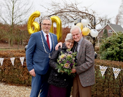 Echtpaar Lindner uit Opheusden 60 jaar getrouwd