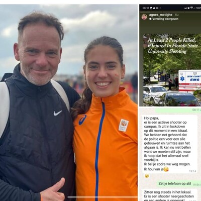 Schietdrama in Florida houdt studente Bieke (21) in angst: ‘Papa, ik hou van je’