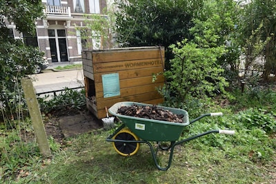 Krioelende pieren in houten kisten: hier dienen wormenhotels in Arnhem voor