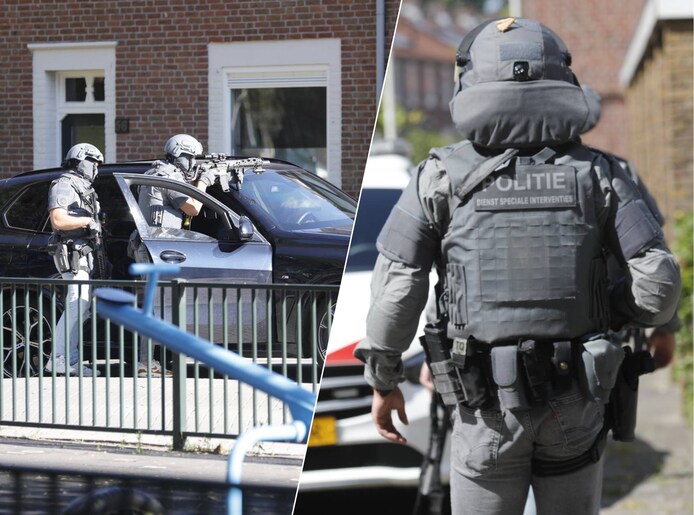 Wijk in Roosendaal grotendeels afgesloten, huizen ontruimd: 'We zien agenten met wapens' | Brabant | gelderlander.nl